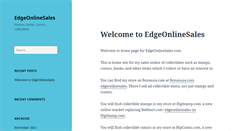 Desktop Screenshot of edgeonlinesales.com