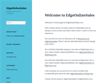 Tablet Screenshot of edgeonlinesales.com